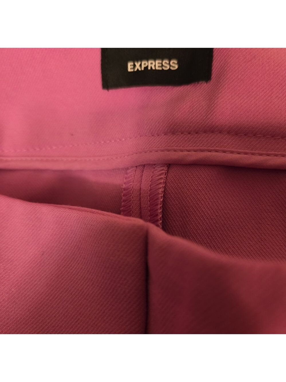 Express Vibrant Pink Pants Size 8R - Picture 4 of 5